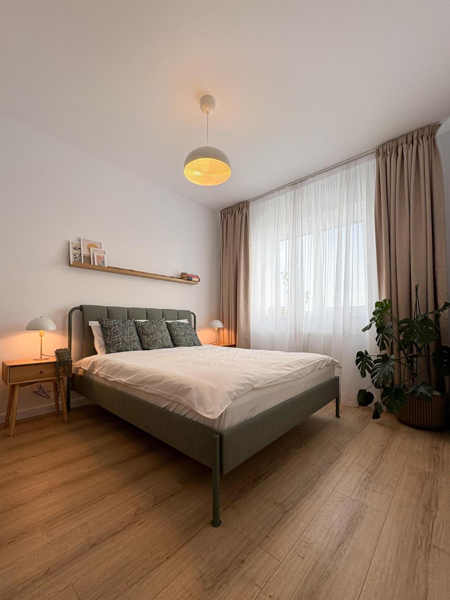 The Cozy Flat - Modern, New, 2 Rooms Apartment, Parking Bucureşti Exterior foto