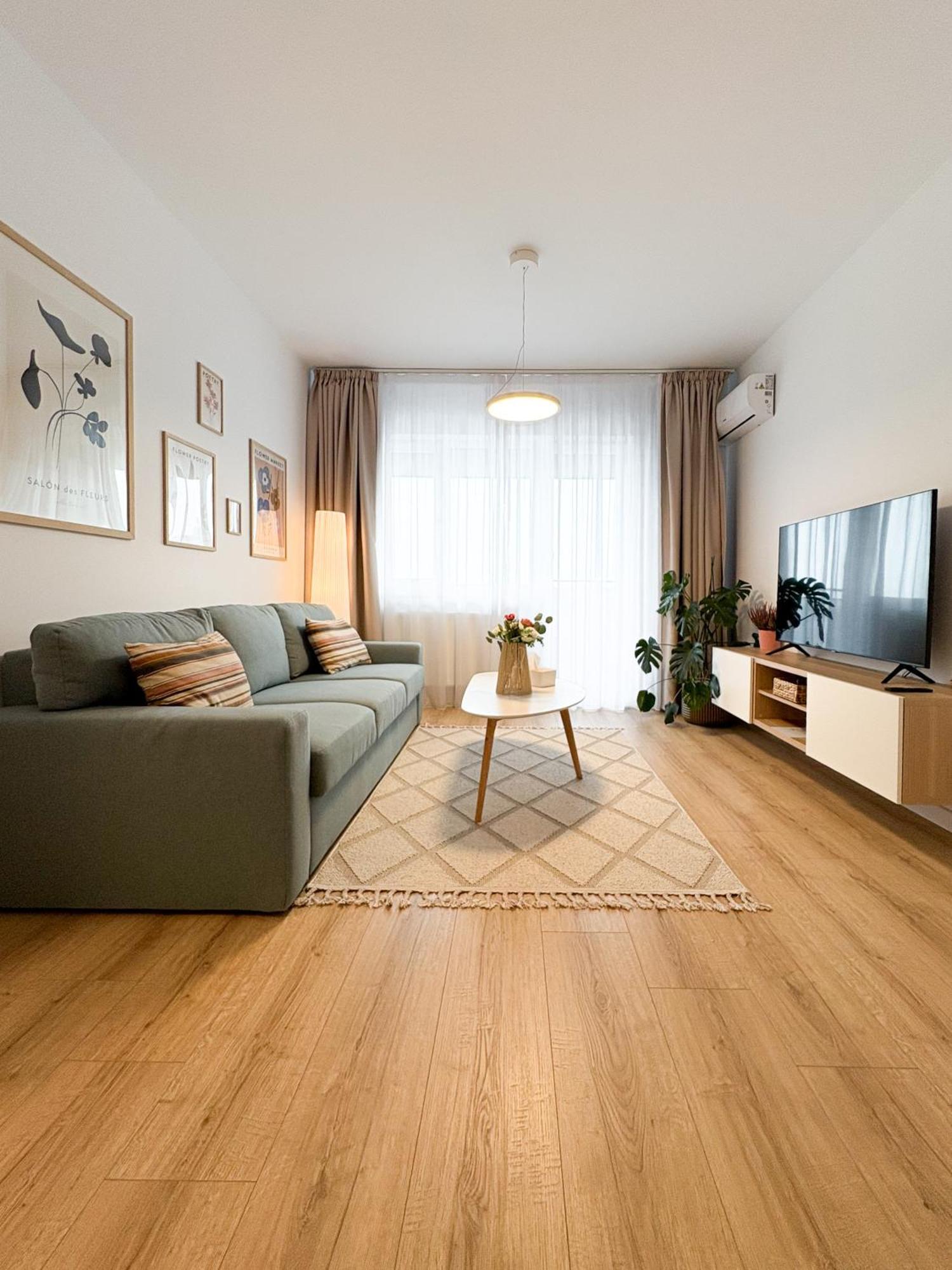 The Cozy Flat - Modern, New, 2 Rooms Apartment, Parking Bucureşti Exterior foto